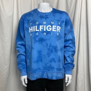 Tommy Hilfiger Fleece Tie Dye Pullover Sweater